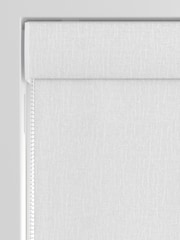 White Chenille Made to Measure Roman Blind - Image 3 of 6