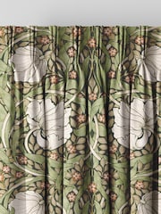 William Morris At Home Nettle Green Pimpernel Made to Measure 100% Cotton Curtains - Image 5 of 9