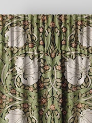 William Morris At Home Nettle Green Pimpernel Made to Measure 100% Cotton Curtains - Image 6 of 9