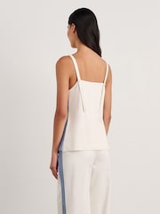 JAG White Canvas Contrast Camisole - Image 2 of 5