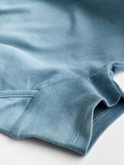 Petrol Blue 5 Pack Plain Baby Bodysuits - Image 11 of 13