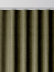 William Morris At Home Sage Green Lodden Embroidery Made to Measure 100% Cotton Curtains - Image 8 of 9