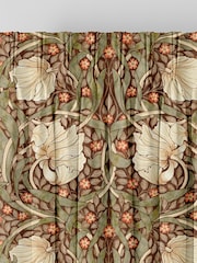 William Morris At Home Green Pimpernel Velvet Made to Measure Curtains - Image 5 of 9