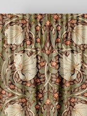William Morris At Home Green Pimpernel Velvet Made to Measure Curtains - Image 6 of 9