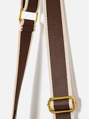 Oliver Bonas Brown Emma Mini Tote Cross-Body Bag - Image 5 of 6