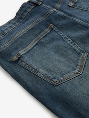 Vintage Dark Blue Straight Vintage Stretch Authentic Jeans - Image 10 of 11