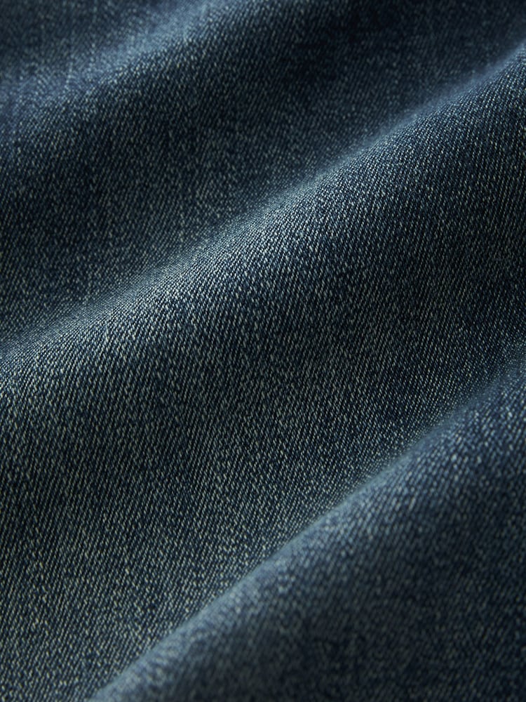 Vintage Dark Blue Straight Vintage Stretch Authentic Jeans - Image 11 of 11