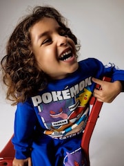 Name It Blue Graphic Pokemon Sweatshirt - Image 2 of 4
