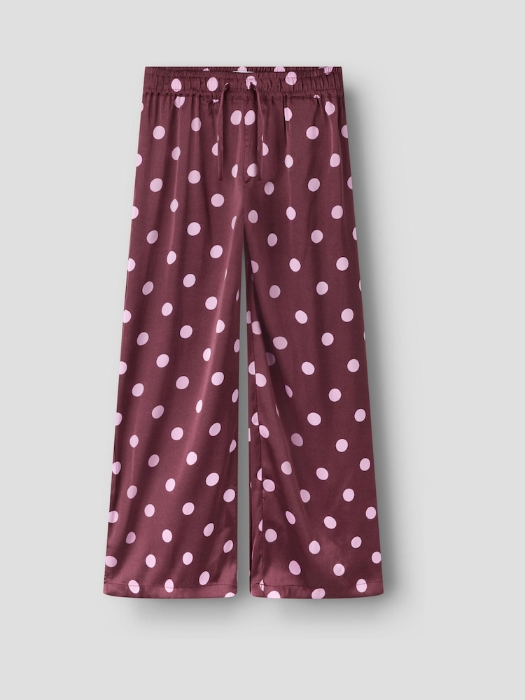 Name It Purple Satin Like Pyjamas Set - Image 3 of 3 Name It Purple Satin Like Pyjamas Set - Image 3 of 3