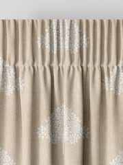 William Morris At Home Cream Marigold Tree Embroidery Made to Measure 100% Cotton Curtains - Image 3 of 8