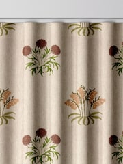 William Morris At Home Natural Lily Flower Embroidery Made to Measure Curtains - Image 8 of 9