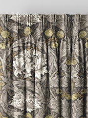William Morris At Home Iron Grey African Marigold Made to Measure 100% Cotton Curtains - Image 5 of 9