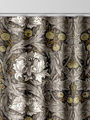 William Morris At Home Iron Grey African Marigold Made to Measure 100% Cotton Curtains - Image 8 of 9
