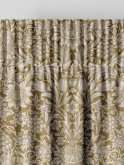 William Morris At Home Ochre Yellow Sunflower Made to Measure 100% Cotton Curtains - Image 6 of 9