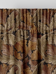 William Morris At Home Natural Acanthus Velvet Made to Measure Curtains - Image 5 of 9