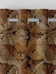 William Morris At Home Natural Acanthus Velvet Made to Measure Curtains - Image 7 of 9