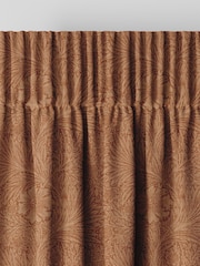 William Morris At Home Orange Marigold Woven Made to Measure Curtains - Image 6 of 9