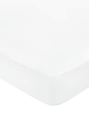 Bedeck Of Belfast White 1000 Thread Count Cotton Sateen Fitted Sheet - Image 2 of 2