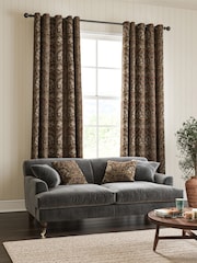 William Morris At Home Natural African Marigold Made to Measure Curtains - Image 2 of 9