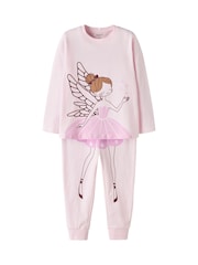 Name It Pink Ballerina Pyjamas - Image 3 of 6