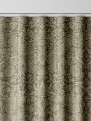William Morris At Home Green Strawberry Thief Woven Made to Measure Curtains - Image 8 of 9
