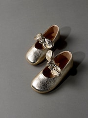Name It Metallic Ballet Shoes - Image 1 of 4