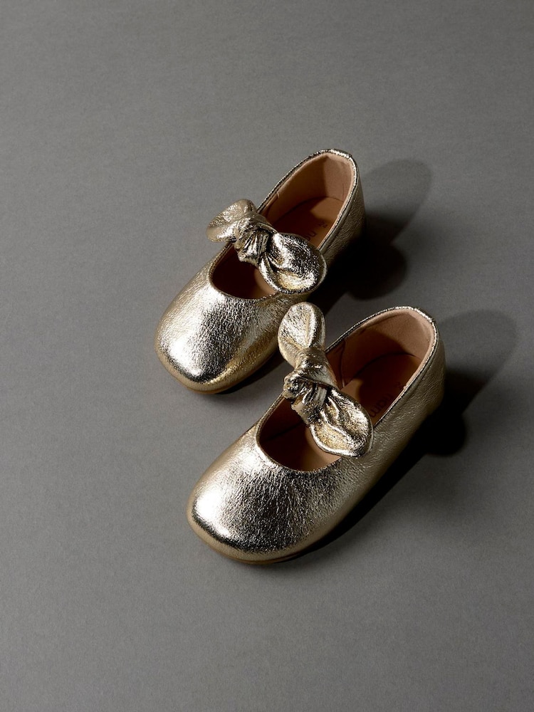 Name It Metallic Ballet Shoes - Image 1 of 4 Name It Metallic Ballet Shoes - Image 1 of 4
