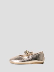 Name It Metallic Ballet Shoes - Image 2 of 4