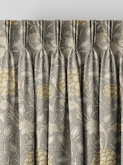 William Morris At Home Grey Wild Tulip Made to Measure Curtains - Image 5 of 9