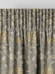 William Morris At Home Grey Wild Tulip Made to Measure Curtains - Image 6 of 9