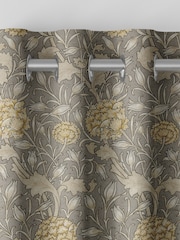 William Morris At Home Grey Wild Tulip Made to Measure Curtains - Image 7 of 9