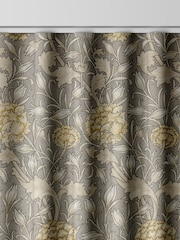 William Morris At Home Grey Wild Tulip Made to Measure Curtains - Image 8 of 9