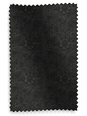 William Morris At Home Charcoal Grey Marigold Velvet Made to Measure Curtains - Image 9 of 9