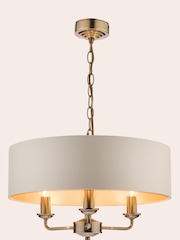 Laura Ashley Brass Sorrento Ceiling Light - Image 3 of 5