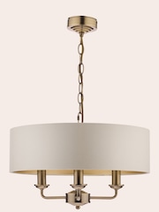 Laura Ashley Brass Sorrento Ceiling Light - Image 4 of 5