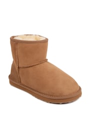 Just Sheepskin™ Brown Ladies Mini Classic Boots - Image 2 of 3
