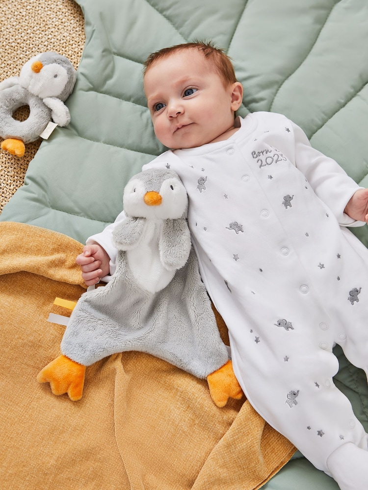 JoJo Maman Bébé Бретонское одеяло с уткой - Изображение 1 из 3