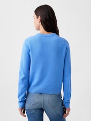 Gap Blue CashSoft Crew Jumper - Image 2 of 4