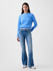 Gap Blue CashSoft Crew Jumper - Image 3 of 4