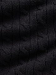 Gap Black CashSoft Cable-Knit Vest - Image 4 of 4