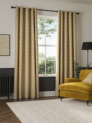 William Morris At Home Ochre Yellow Wild Tulip Made to Measure 100% Cotton Curtains - Image 2 of 9