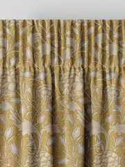 William Morris At Home Ochre Yellow Wild Tulip Made to Measure 100% Cotton Curtains - Image 6 of 9