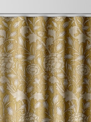 William Morris At Home Ochre Yellow Wild Tulip Made to Measure 100% Cotton Curtains - Image 8 of 9