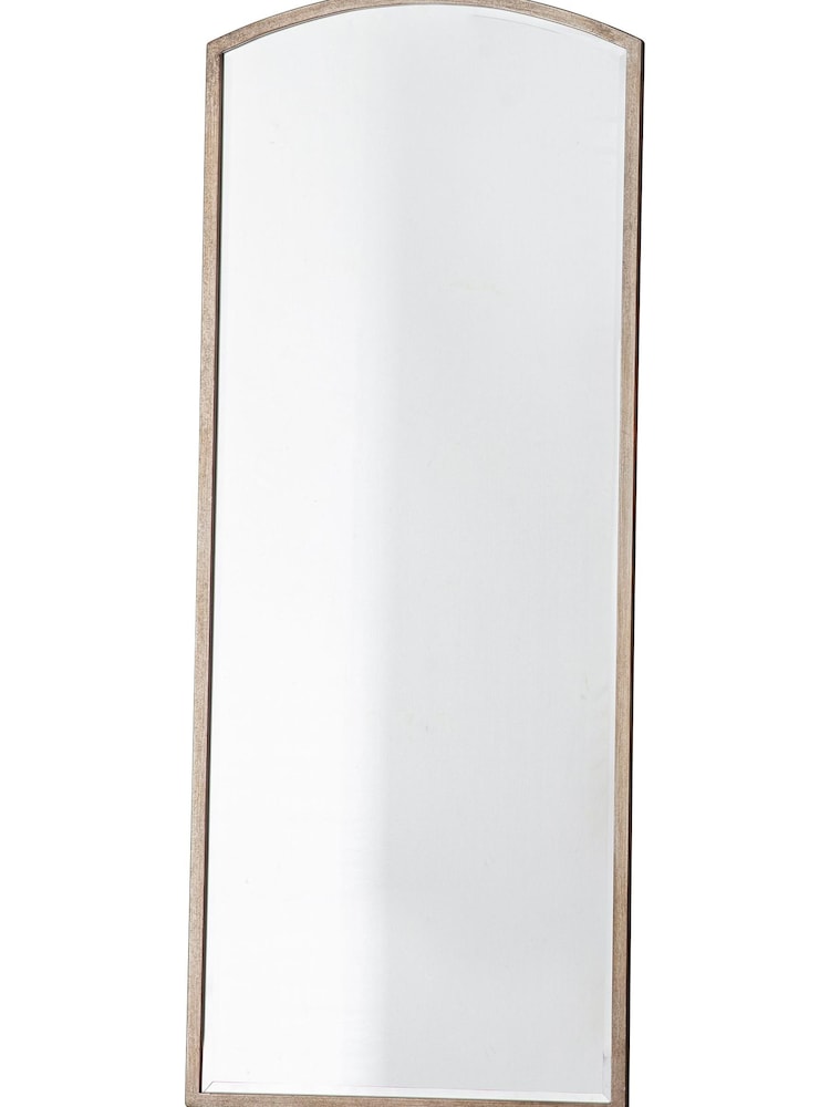 Gallery Home Silver Ashford Antique Arch Mirror - Image 2 of 2 Gallery Home Silver Ashford Antique Arch Mirror - Image 2 of 2