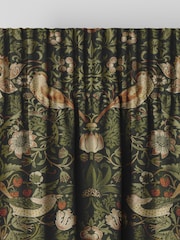 William Morris At Home Green Strawberry Thief Made to Measure Curtains - Image 6 of 9