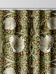 William Morris At Home Green Pimpernel Velvet Made to Measure Curtains - Image 8 of 9