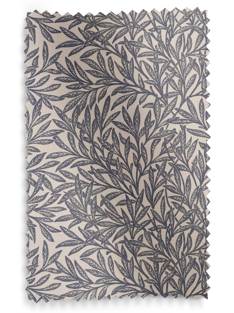 William Morris At Home Indigo Blue Willow Made to Measure Curtains - Image 9 of 9