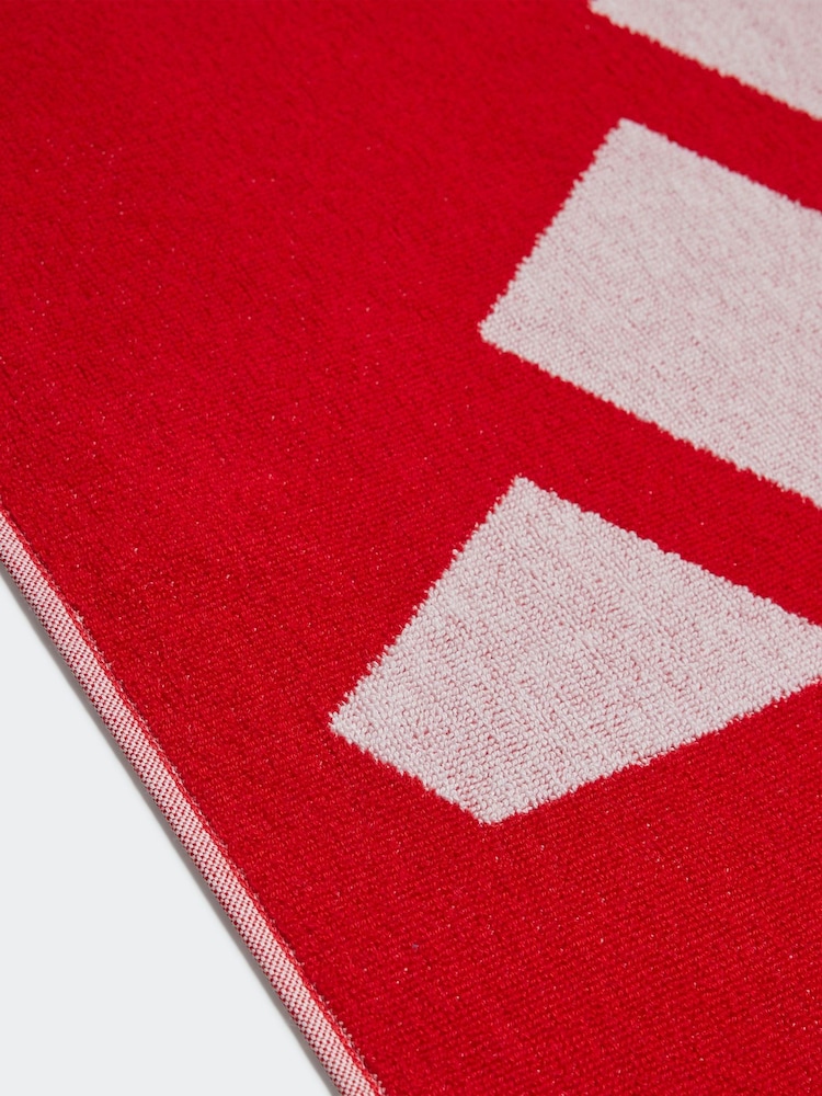 adidas Red Small Towel - Image 2 of 3