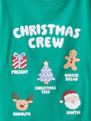 Cotton On Green Kids Dreamdrift Family Xmas Pyjamas Set - Image 3 of 4