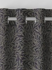 William Morris At Home Indigo Blue Willow Woven Made to Measure Curtains - Image 7 of 9
